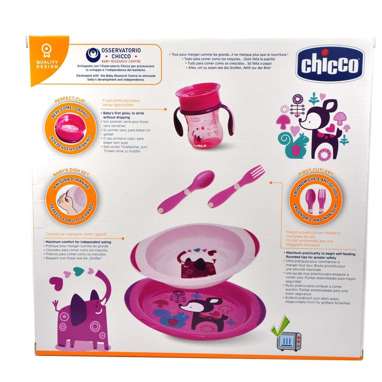 MamaApp Chicco Weaning Set For Boys and Girls