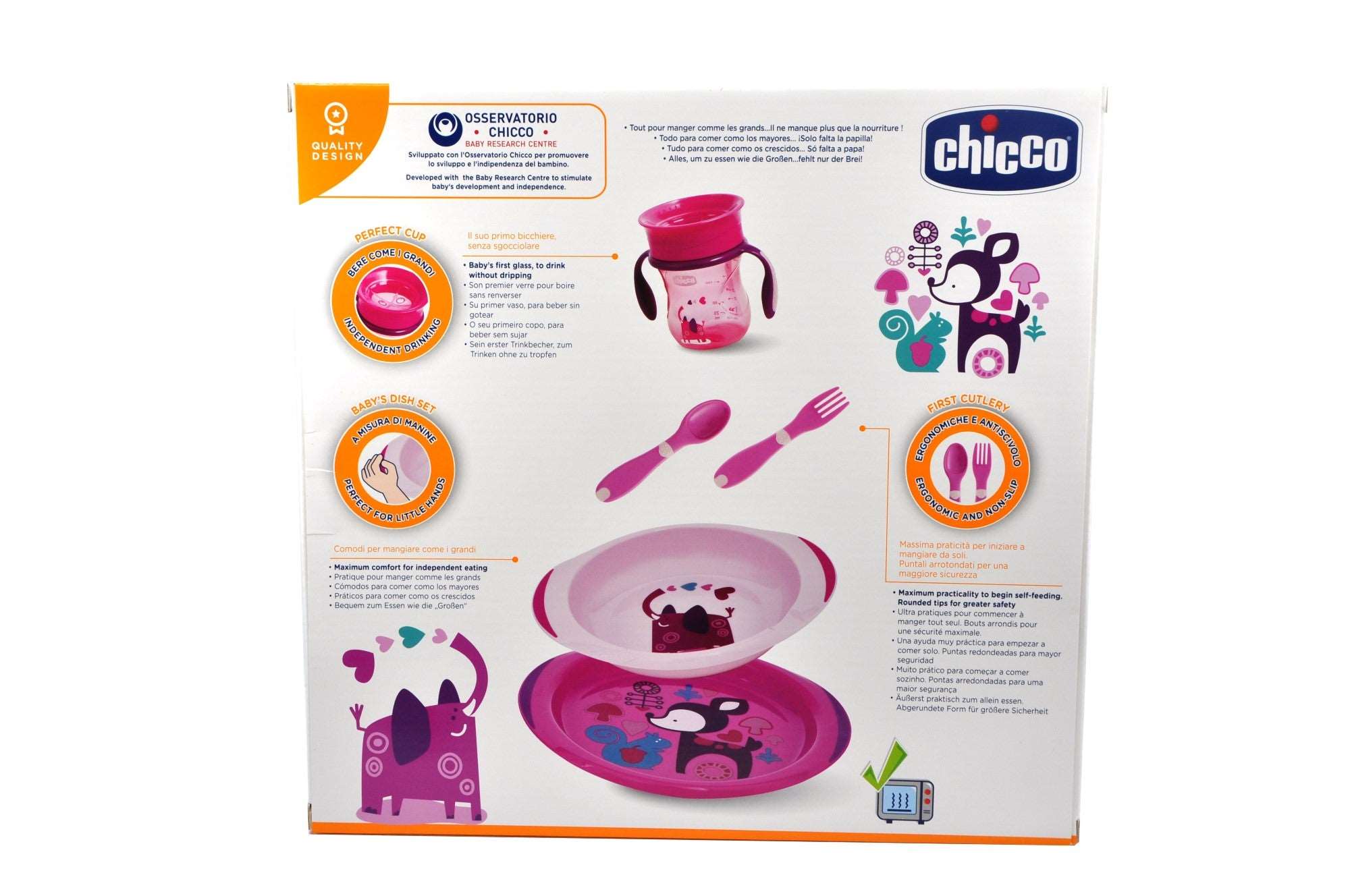 MamaApp Chicco Weaning Set For Boys and Girls