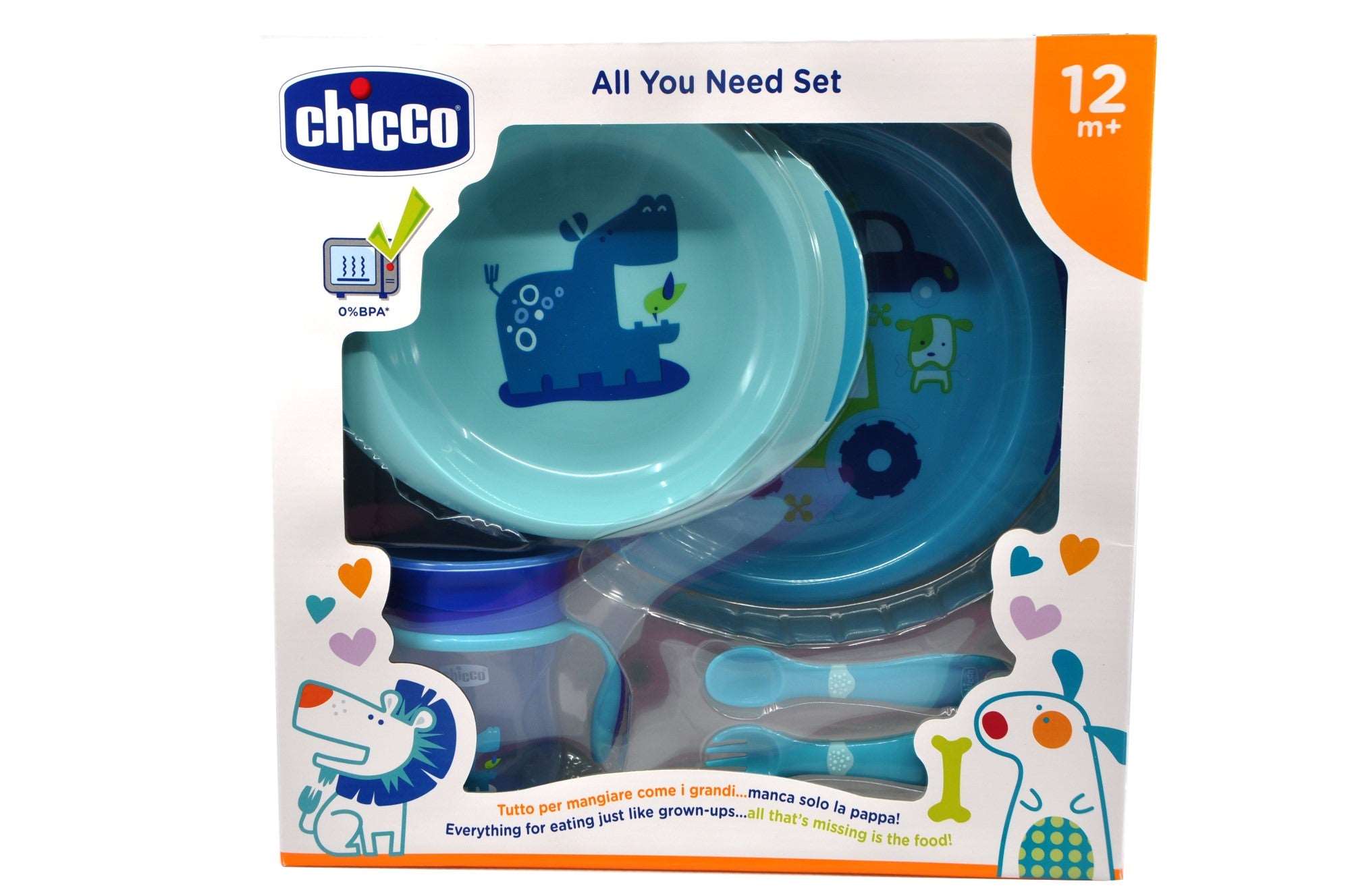 MamaApp Chicco Weaning Set For Boys and Girls