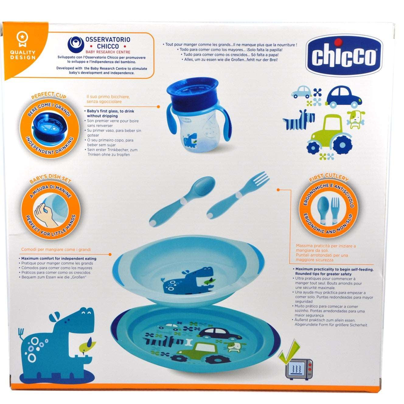 MamaApp Chicco Weaning Set For Boys and Girls