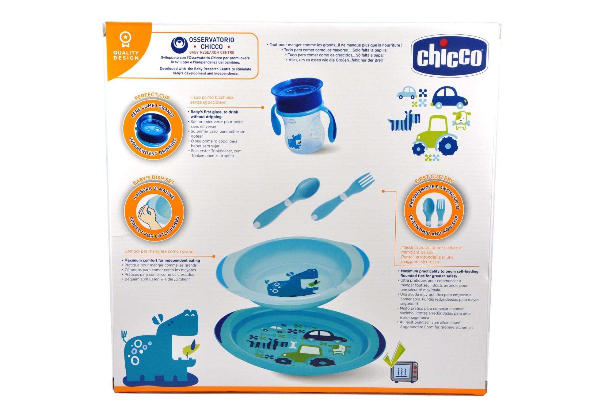 MamaApp Chicco Weaning Set For Boys and Girls
