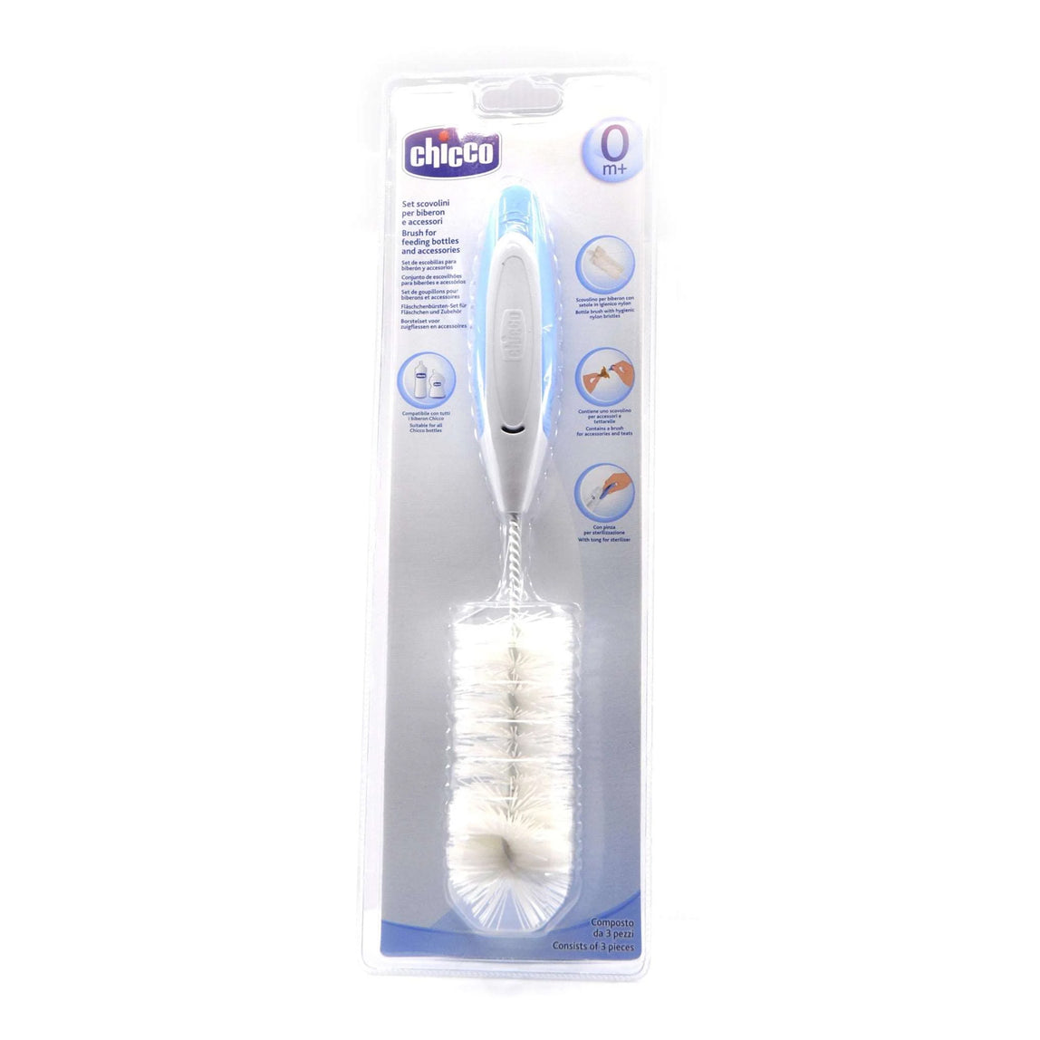 Chicco Bottle Brush 3 in 1 - MamaApp