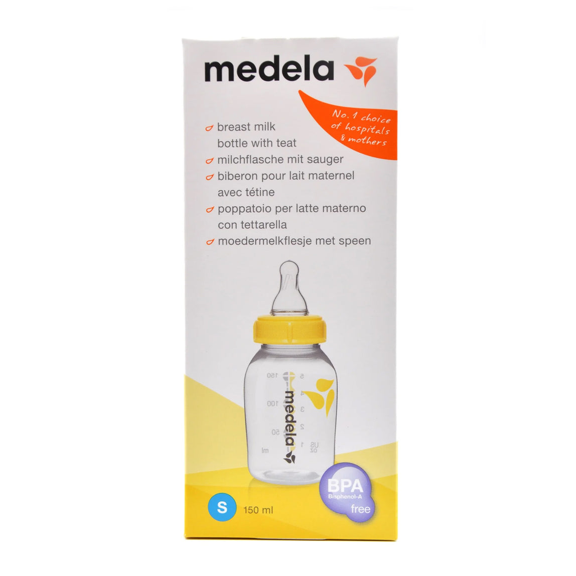 Medela Milk Bottle with Teat Slow Flow 150ml - MamaApp