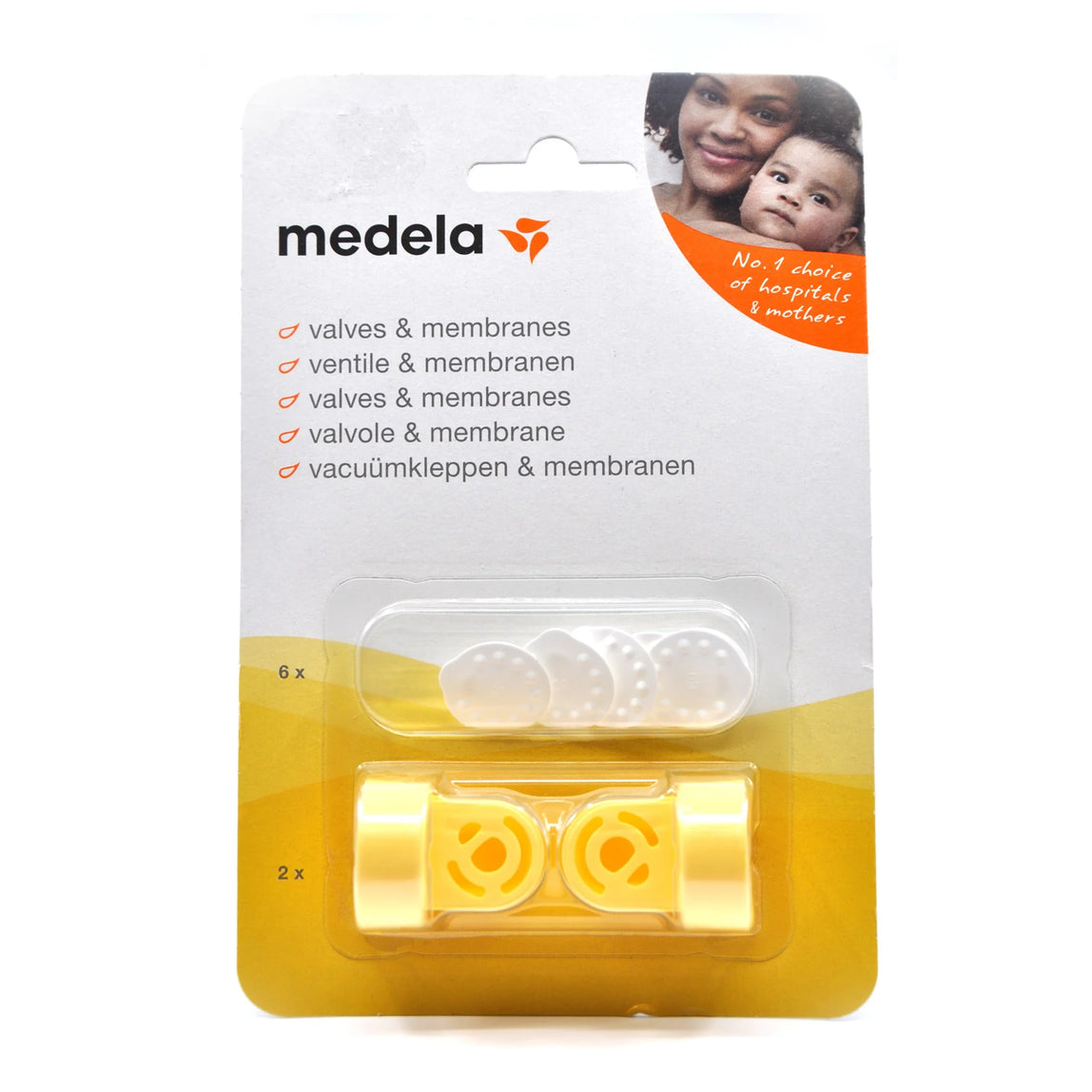 Medela Valves and Membranes for Retail-Kit - MamaApp