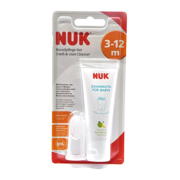 NUK Tooth and Gum Cleanser Set