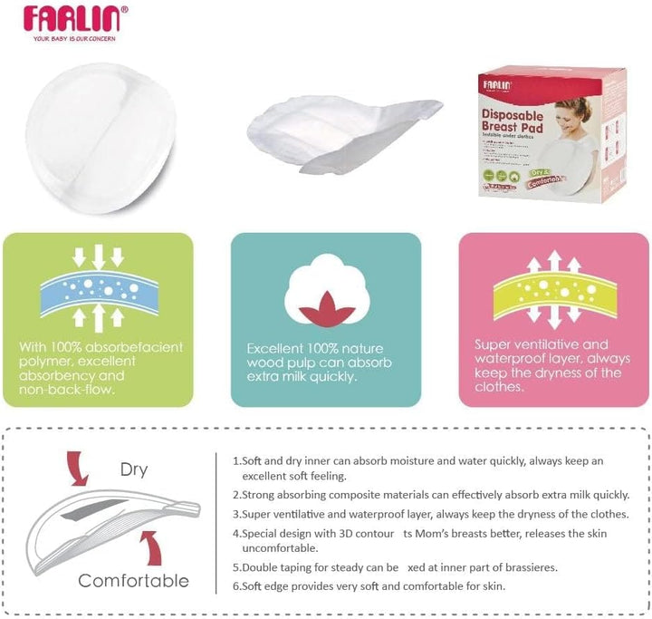 Farlin Disposable Breast Pad (36 Pcs)