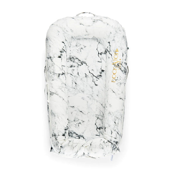 DockATot Deluxe+ Pod - Carrara Marble (0-8 months)