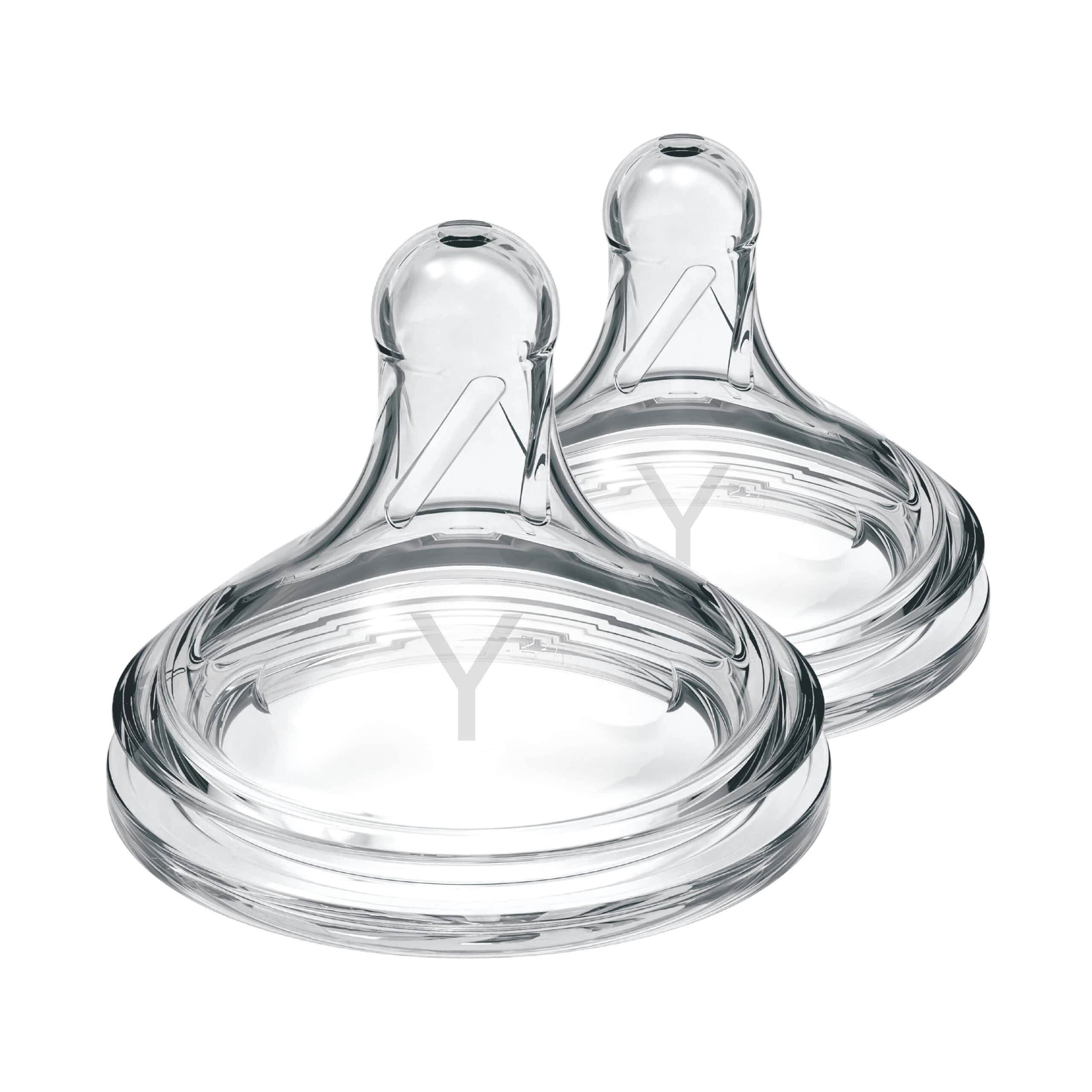 Dr. Brown's Y-Cut W-N Silicone Options+ Nipple, 2-Pack (9M+)