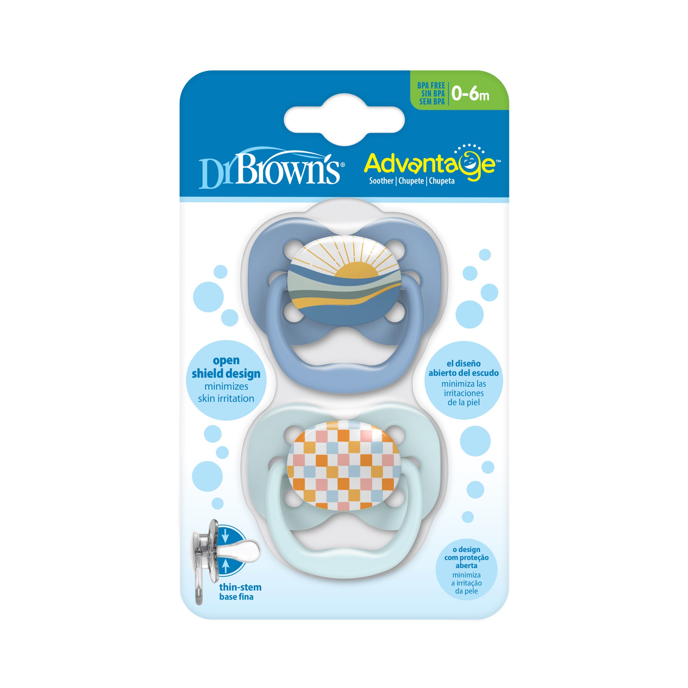 Dr. Brown's Advantage Pacifier Stage 1 - MamaApp