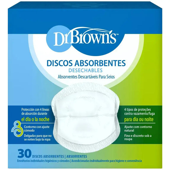 Dr. Brown's Disposable Breast Pads 30's - MamaApp