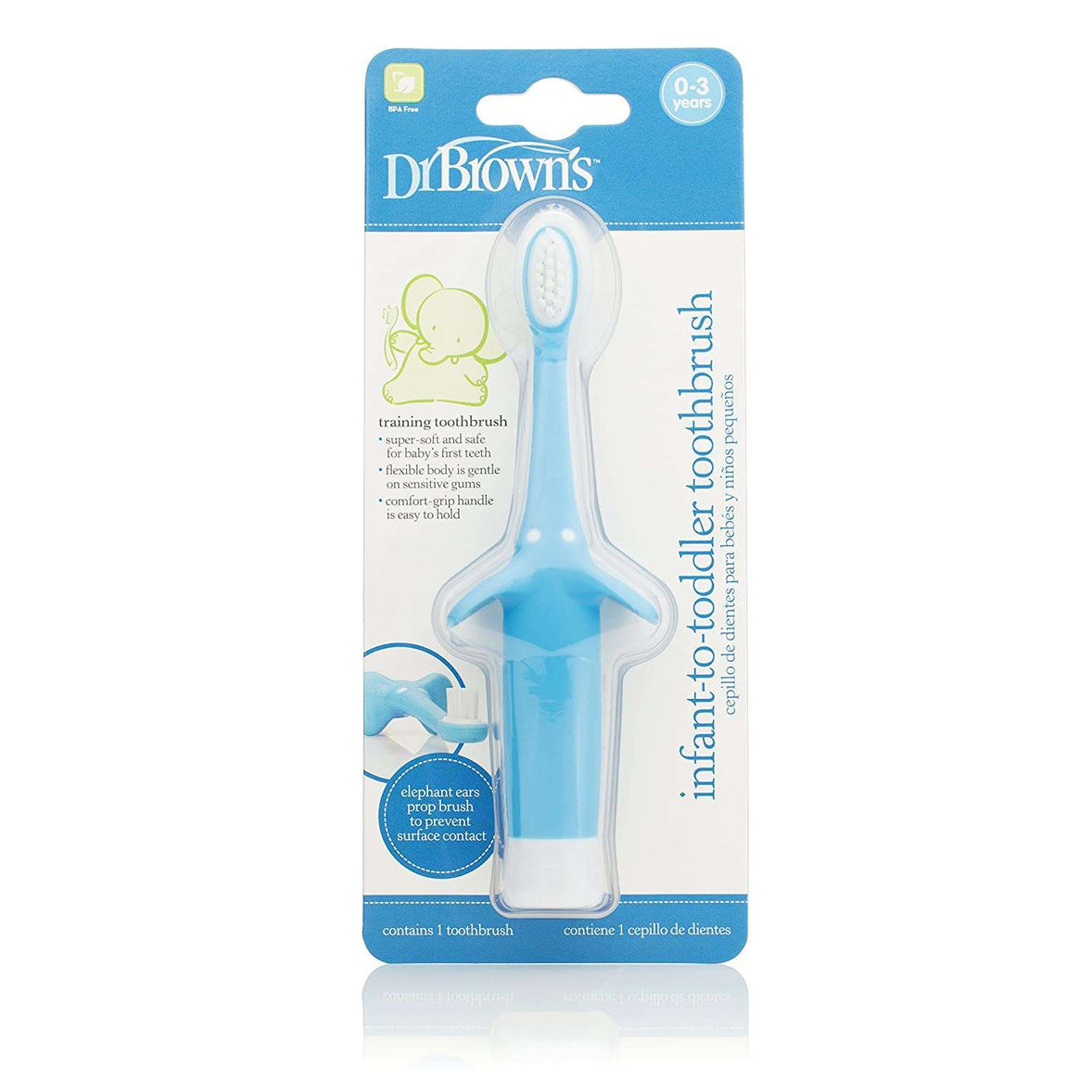 Dr. Brown's Infant to Toddler Toothbrush (Elephant)