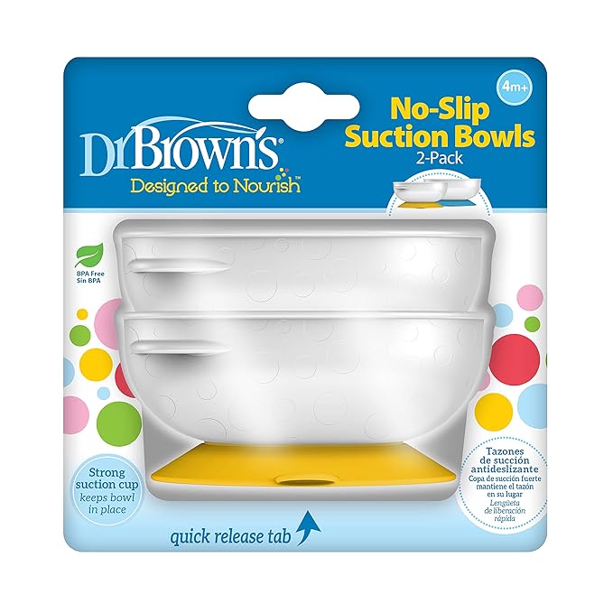Dr. Brown's No Slip Suction Bowl