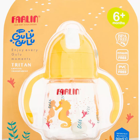 Farlin Straw Drinking Cup 150 ml - MamaApp
