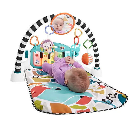 Fisher Price - Glow And Grow Kick And Play Piano Gym - Green