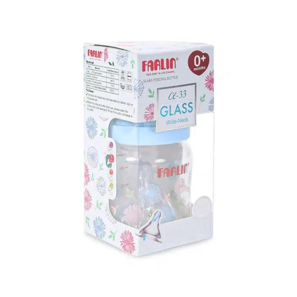 Flora Series A-33 Glass Feeding Bottle – 120ml