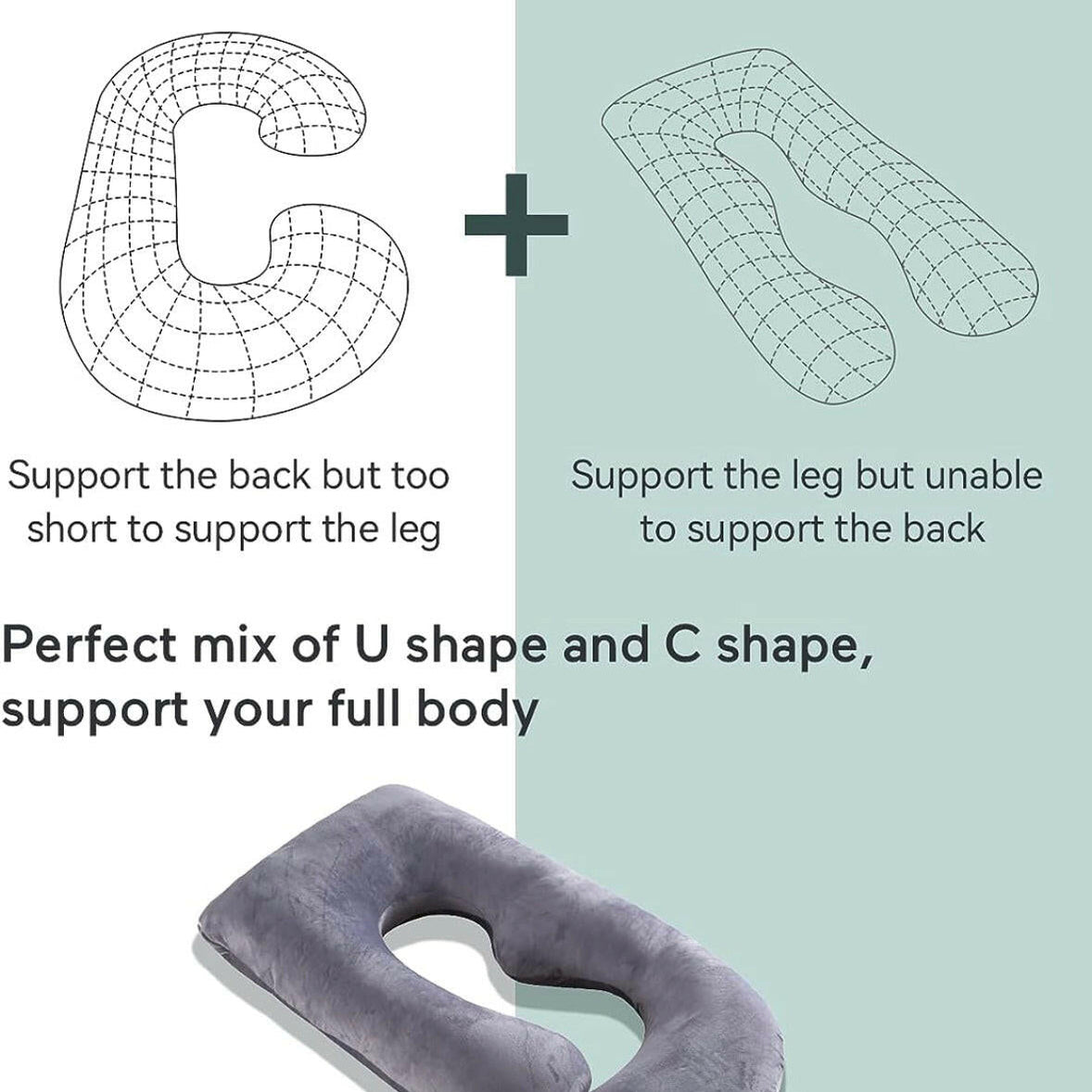 Momcozy U Shaped Pregnancy Pillow