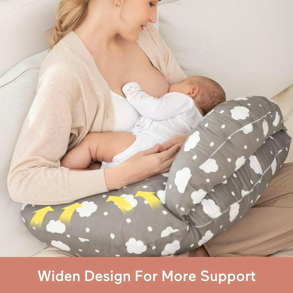 Momcozy Adjustable Nursing Pillow