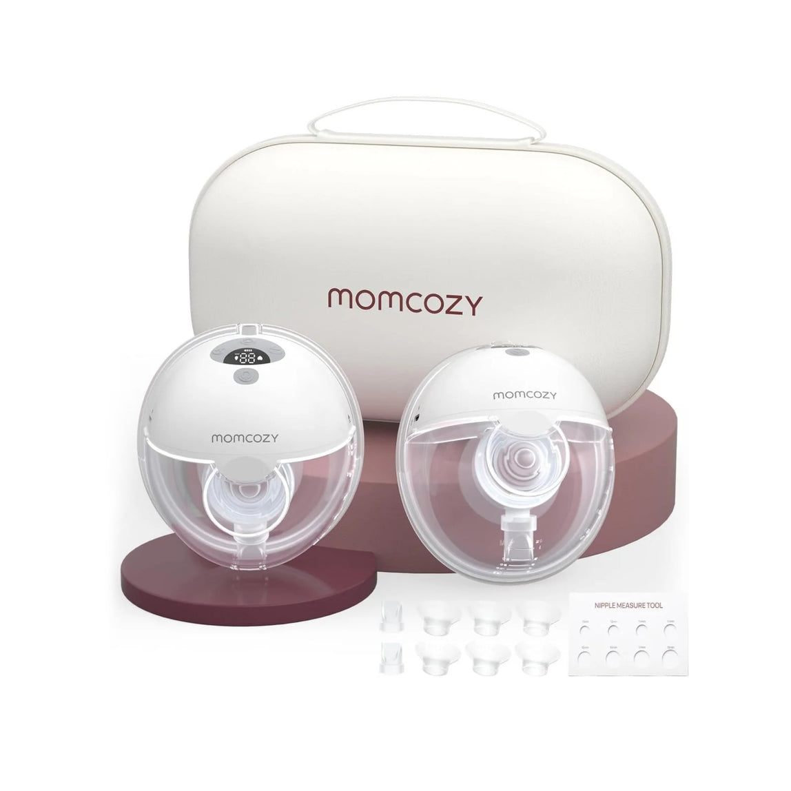Momcozy Wearable Breast Pump M5 (Double) Grey - MamaApp