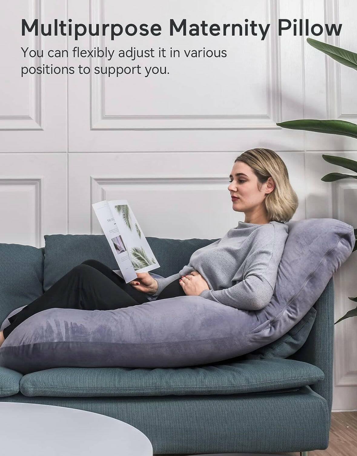 Momcozy U Shaped Pregnancy Pillow