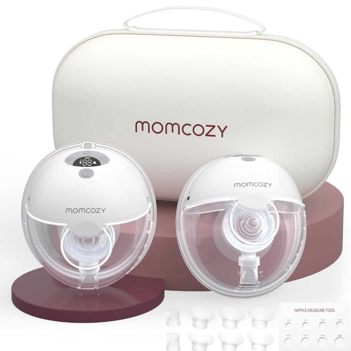 Momcozy Wearable Breast Pump M5 (Double) Grey