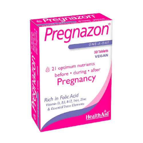 اقراص الحمل الصحية بريجنازون