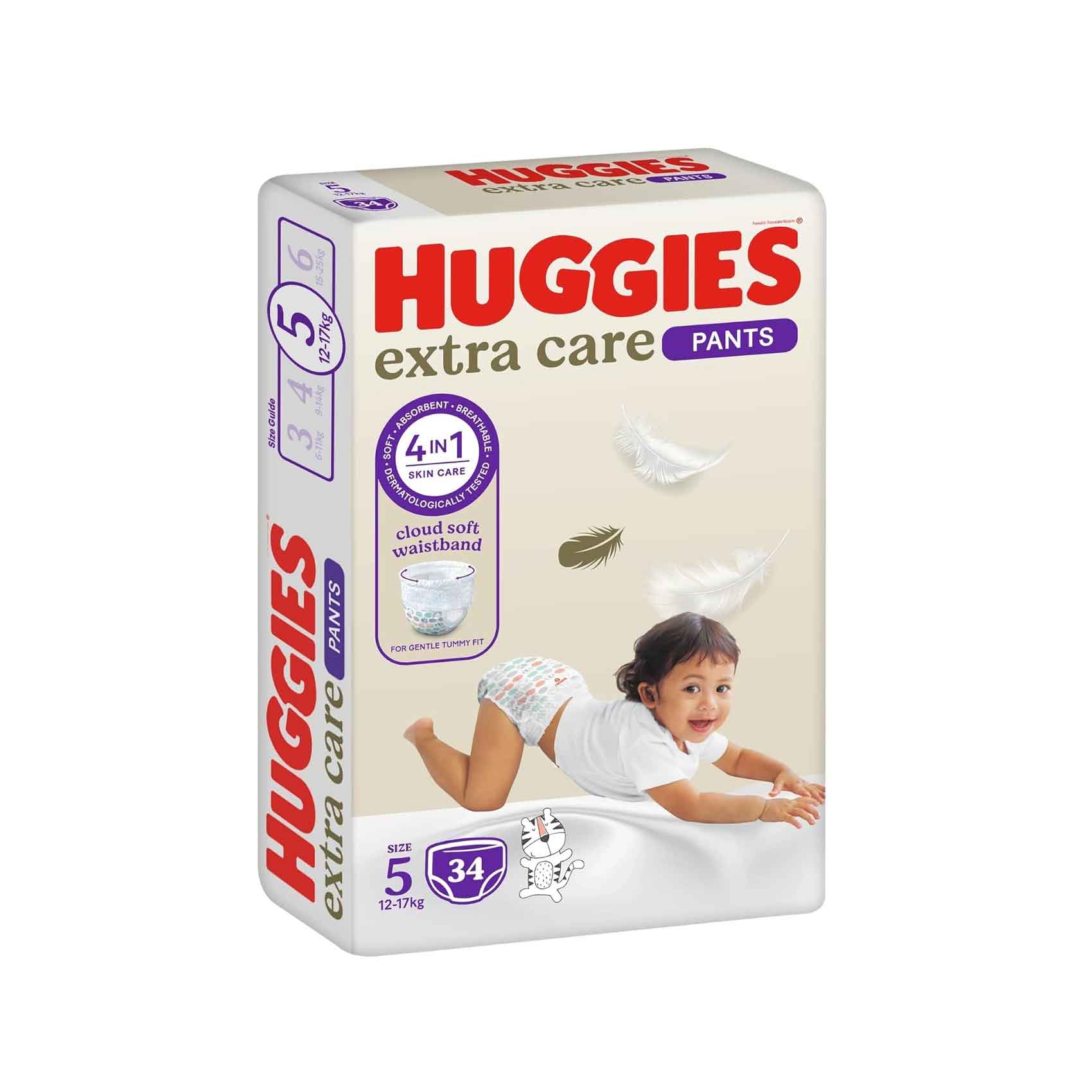 Huggies Pants Size 5 (34's)