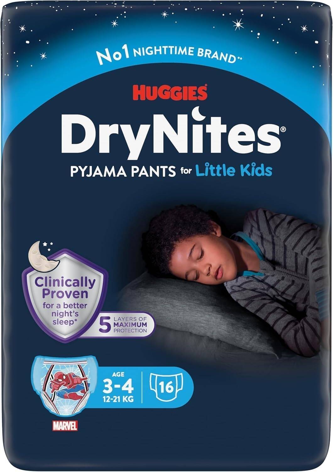Huggies DryNites Pyjama Pants 3-5 Years Order Now Baby Shop in
