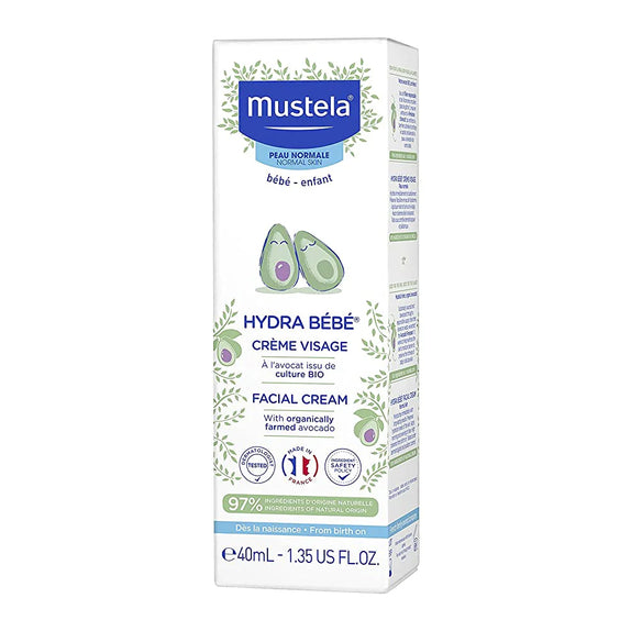 Mustela Hydra Bebe Facial Cream - MamaApp