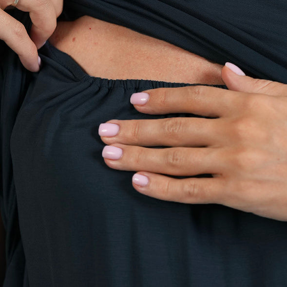 Everyday Nursing Dress - Black