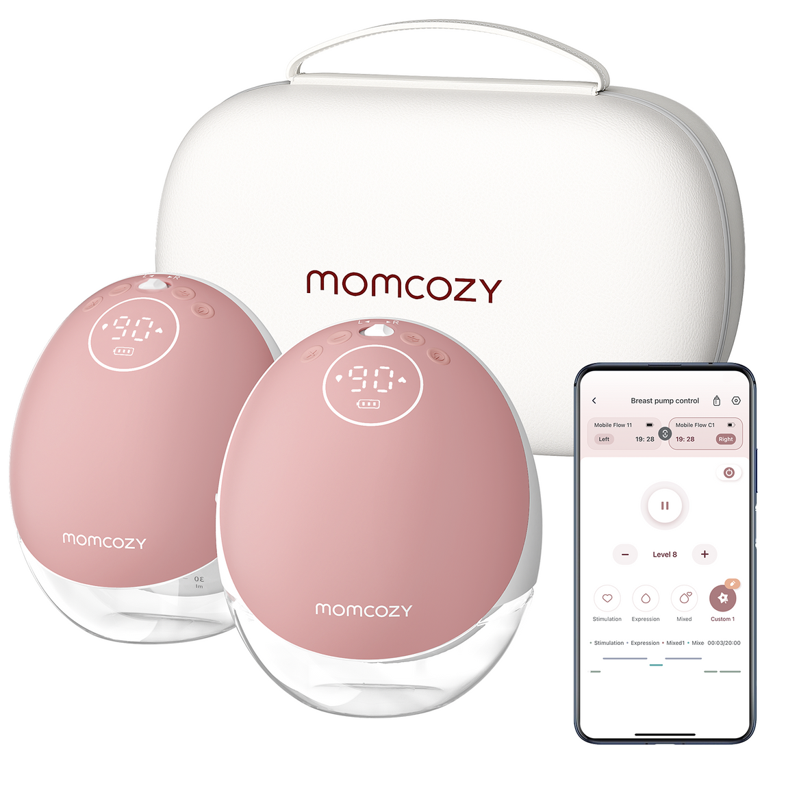Momcozy mobile flow m9 breast pump double
