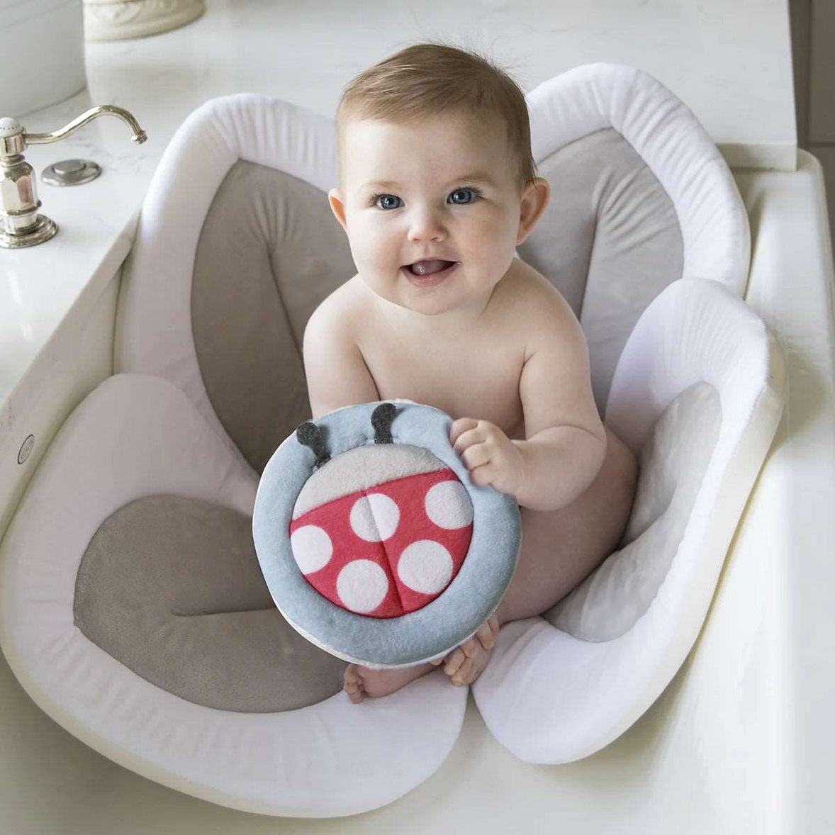 Blooming Baby Bath Scrubbie - Ladybug