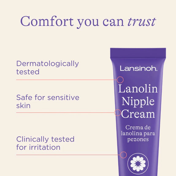 Lansinoh Lanolin Nipple Cream Travel Size 3 x 7ml - MamaApp