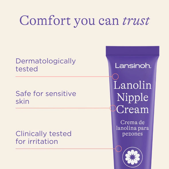 Lansinoh Lanolin Nipple Cream Travel Size 3 x 7ml
