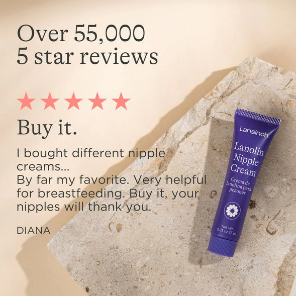 Lansinoh Lanolin Nipple Cream Travel Size 3 x 7ml