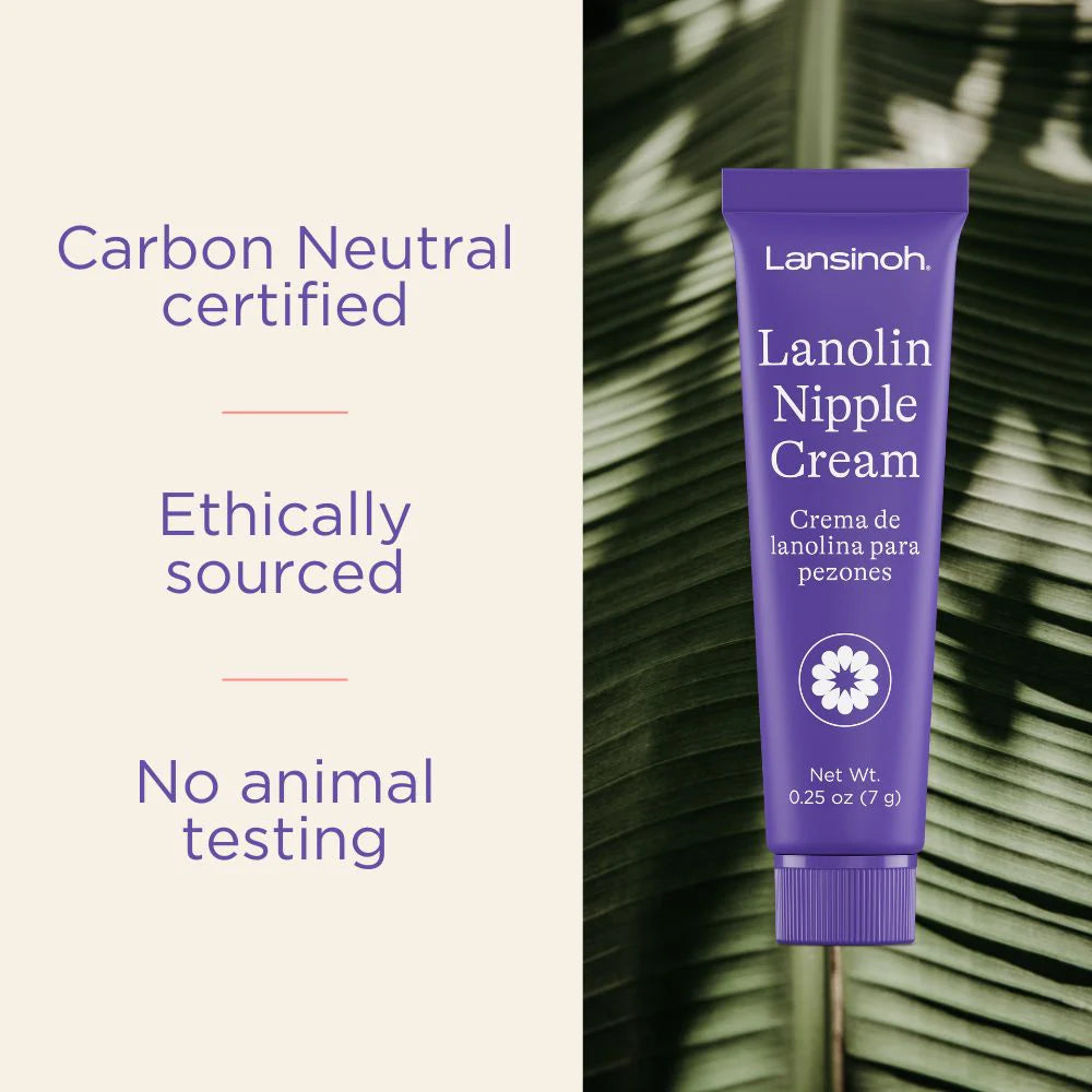 Lansinoh Lanolin Nipple Cream Travel Size 3 x 7ml