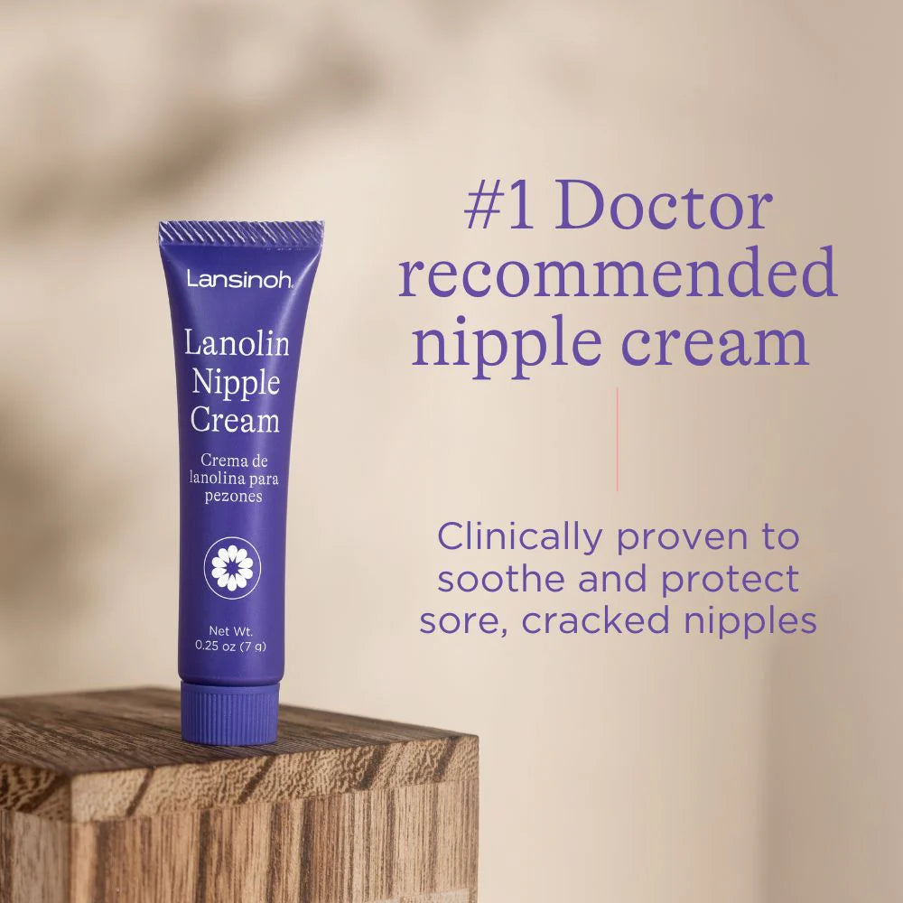 Lansinoh Lanolin Nipple Cream Travel Size 3 x 7ml