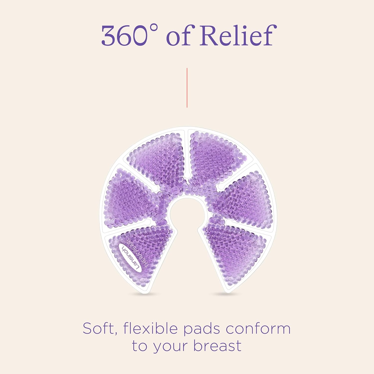 Lansinoh Therapy Packs with Soft Covers, Hot and Cold Breast Pads - 2pk