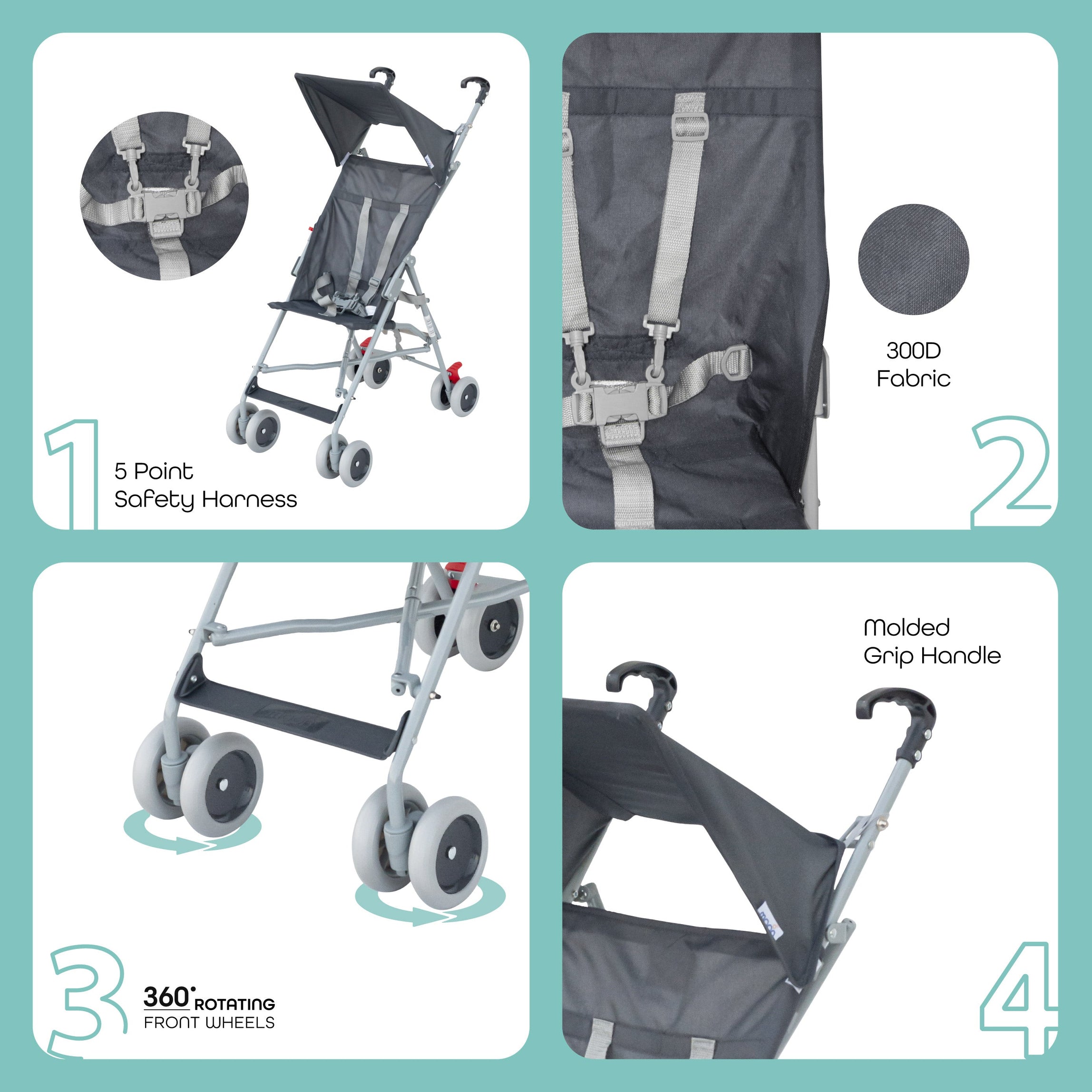 MOON Jet - Buggy - Light Grey