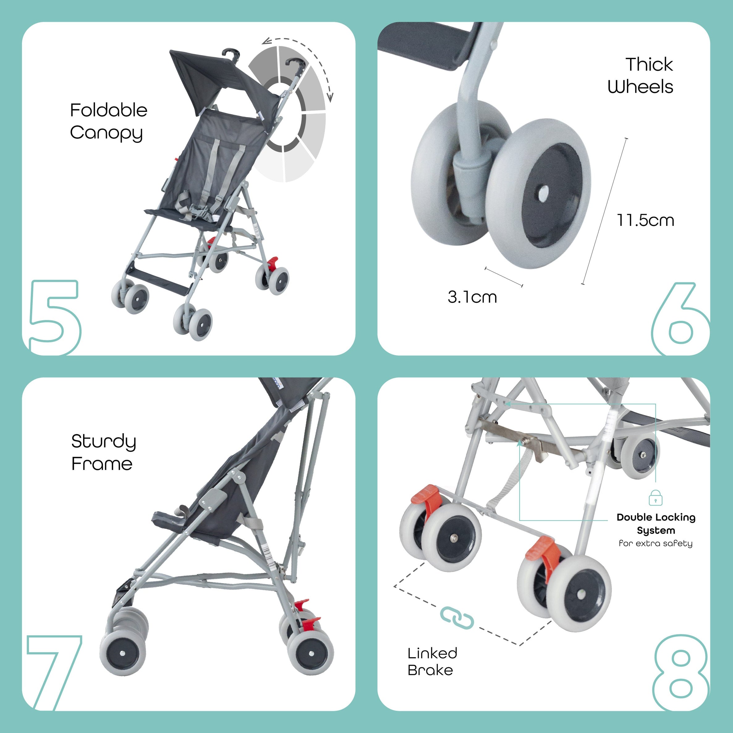 MOON Jet - Buggy - Light Grey