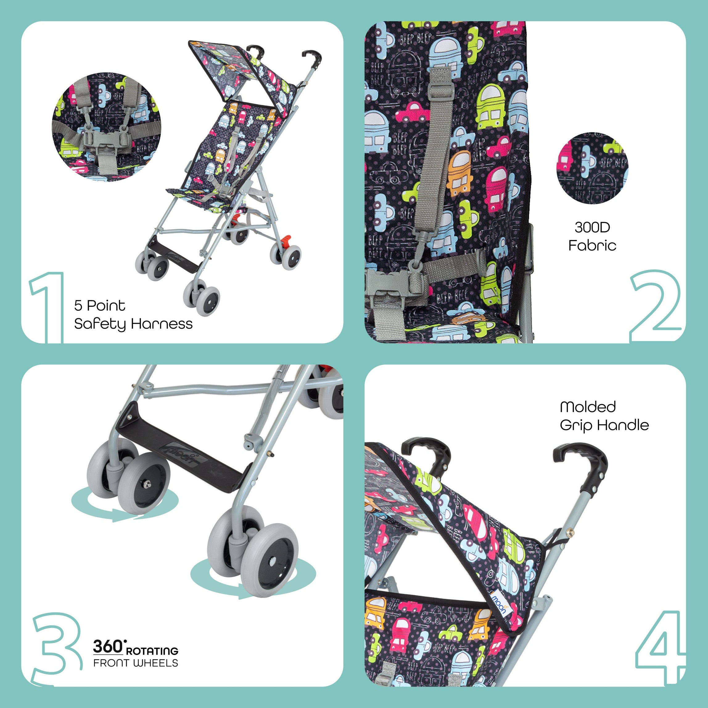 MOON Jet - Buggy - Printed Cars