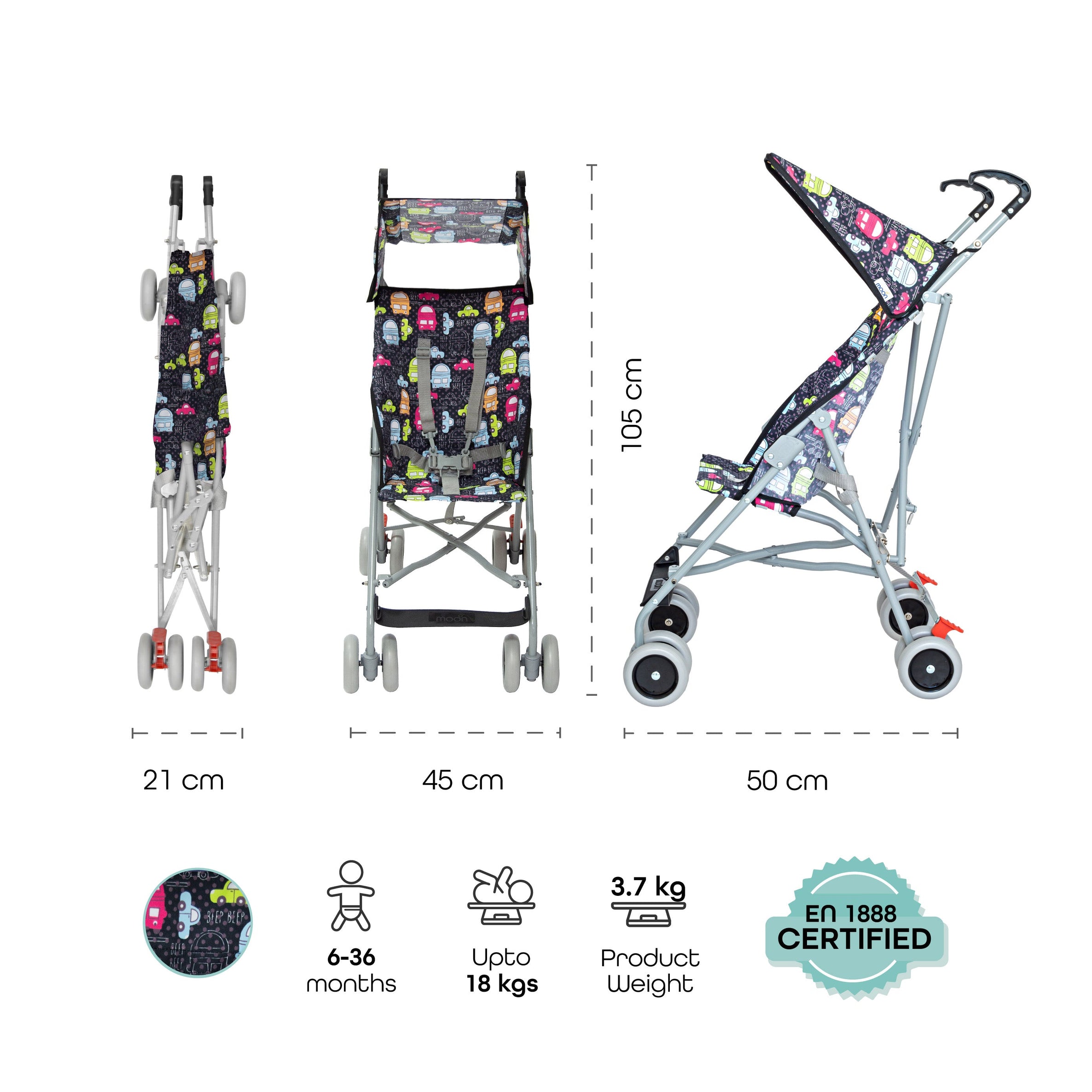 MOON Jet - Buggy - Printed Cars