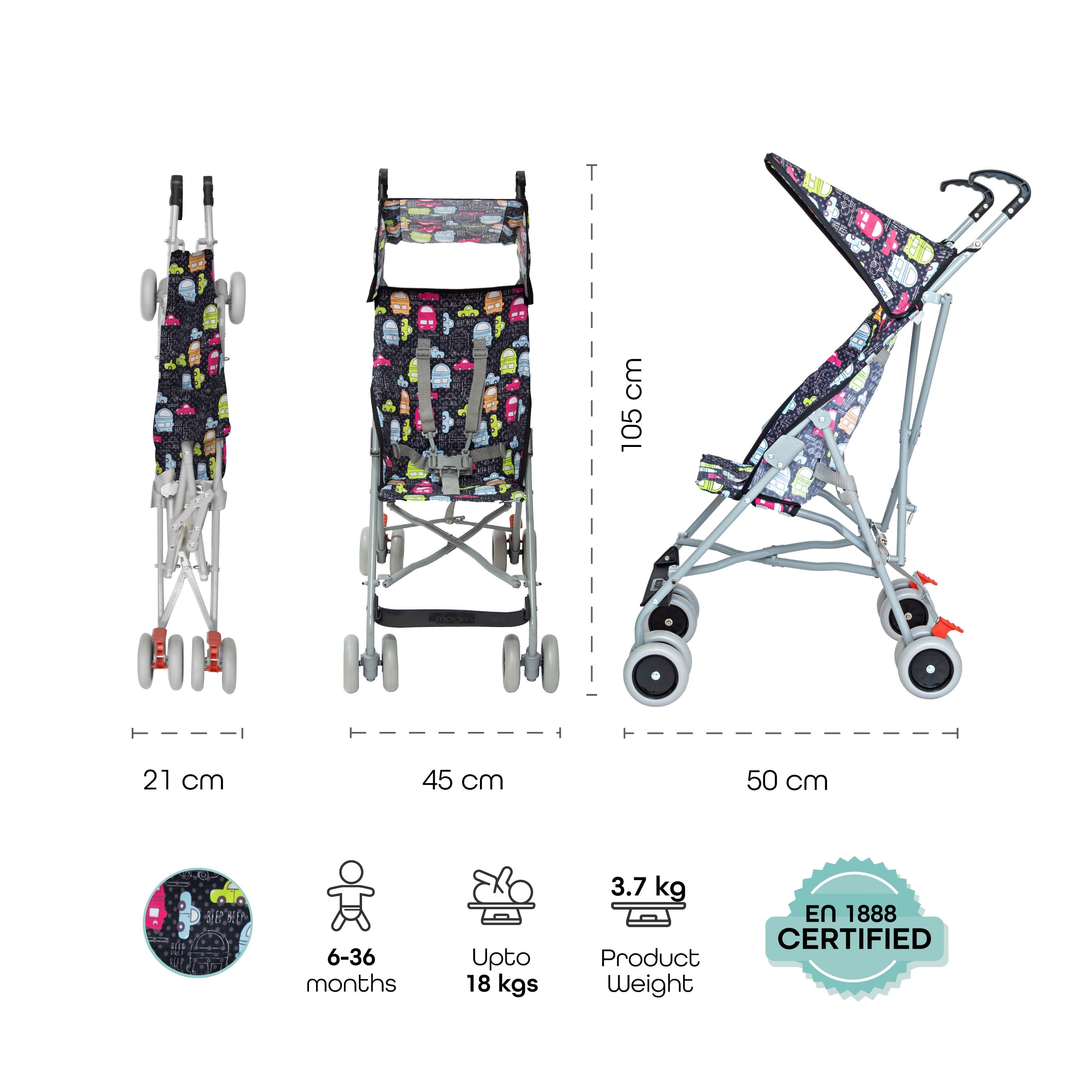 MOON Jet - Buggy - Printed Cars