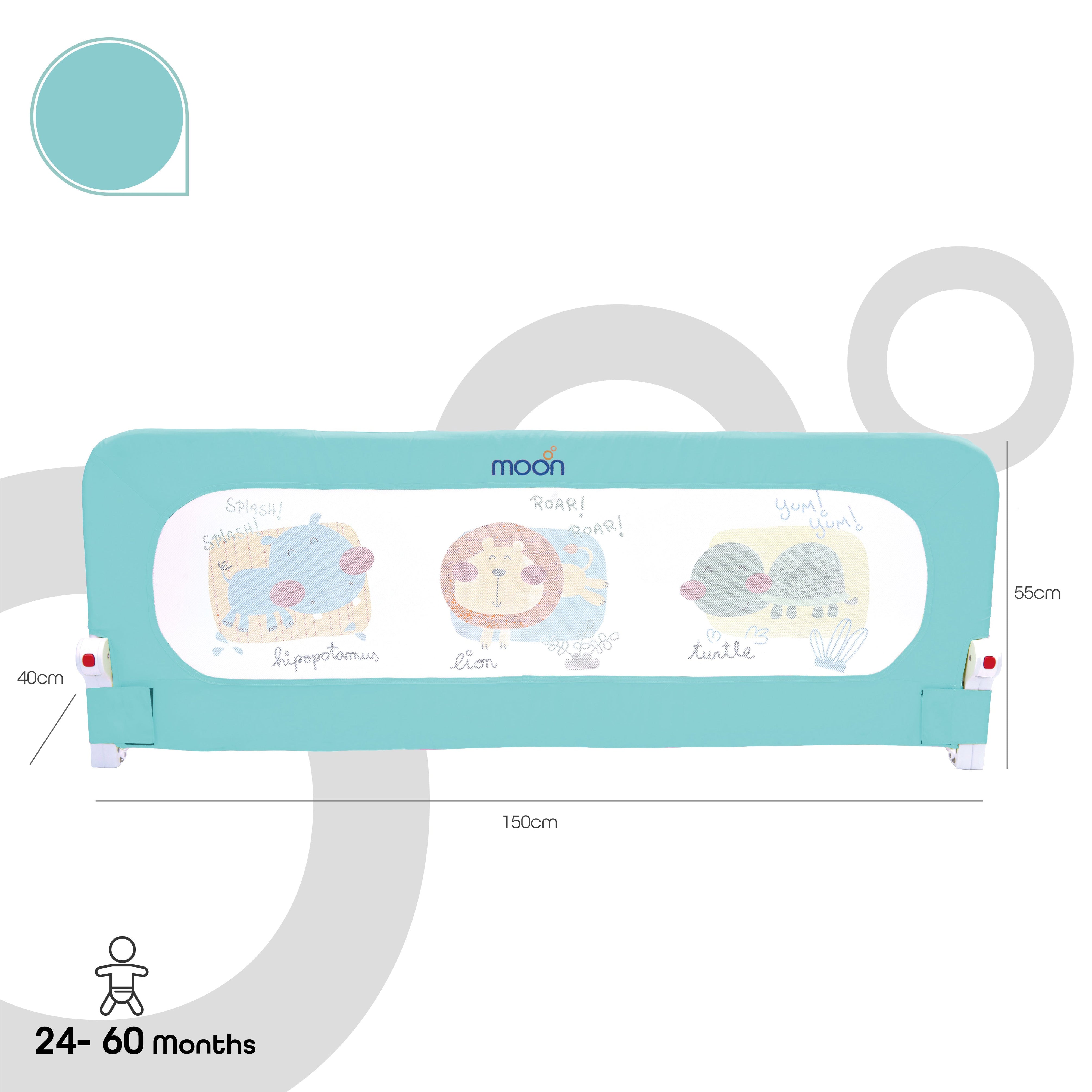 MOON Sequr Bed Rail – Blue (1.5 m)