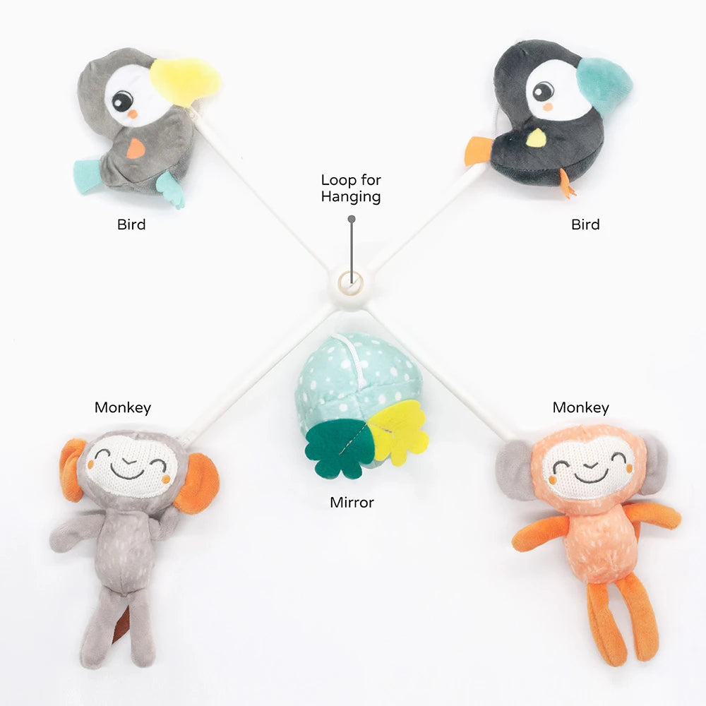 MOON Jungle Friends Musical Mobile – Cot Hanging Toy