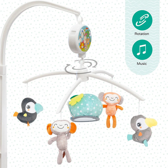 MOON Jungle Friends Musical Mobile – Cot Hanging Toy