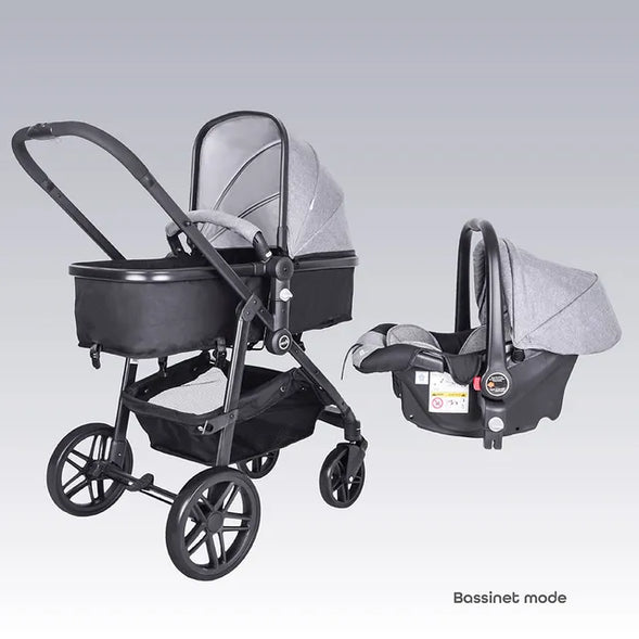 MOON Tres 3 in 1 Travel System - Grey