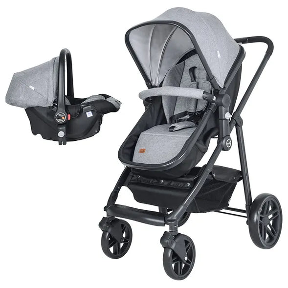 MOON Tres 3 in 1 Travel System - Grey
