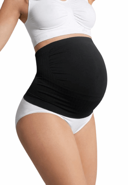 Carriwell Seamless Maternity Support Band Black