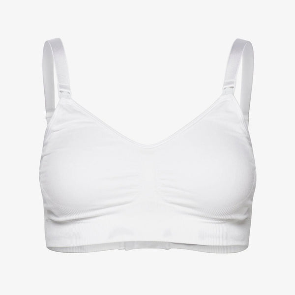 Carriwell Seamless Original Maternity & Nursing Bra - White