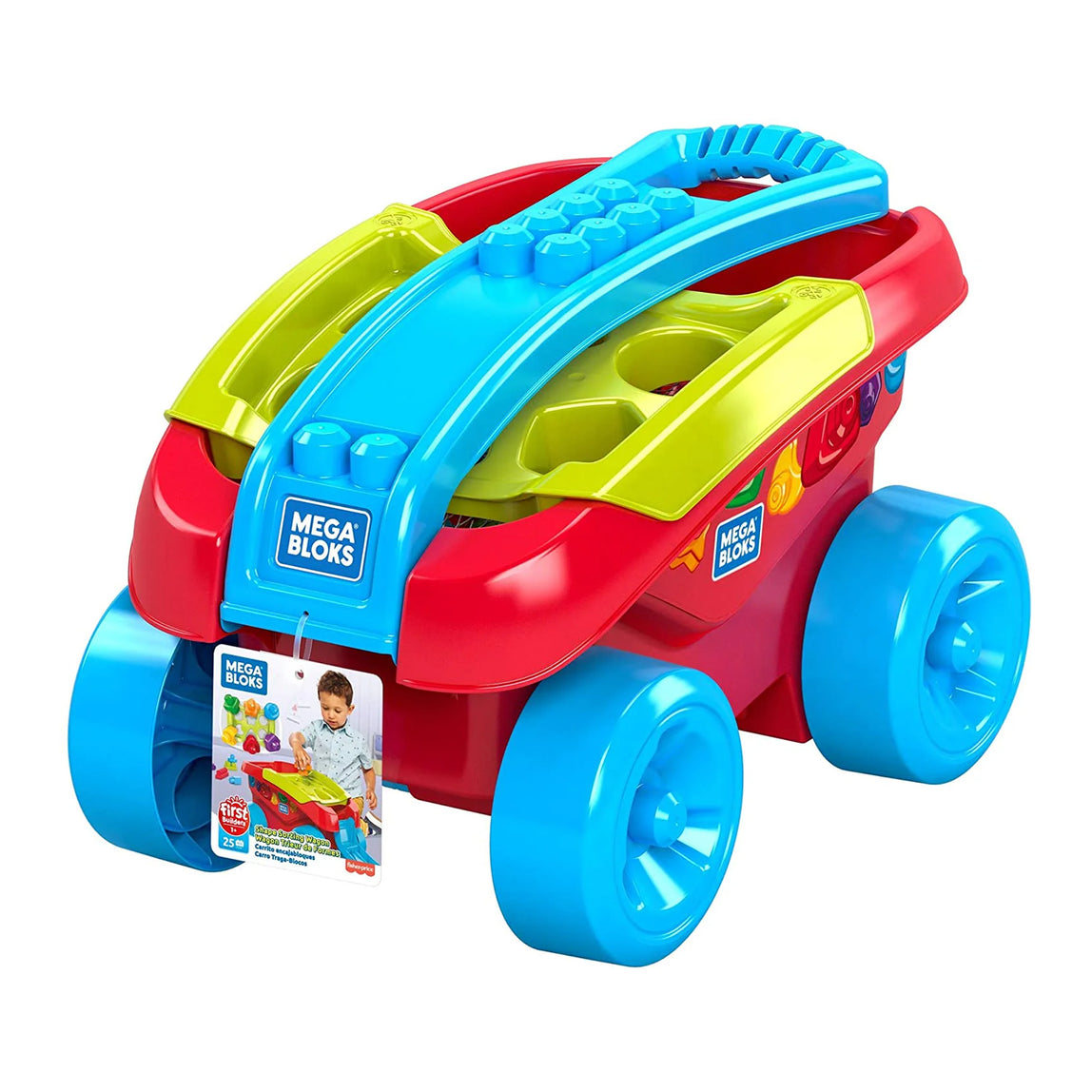 Fisher Price Mega Bloks Shape Sorting Wagon - MamaApp